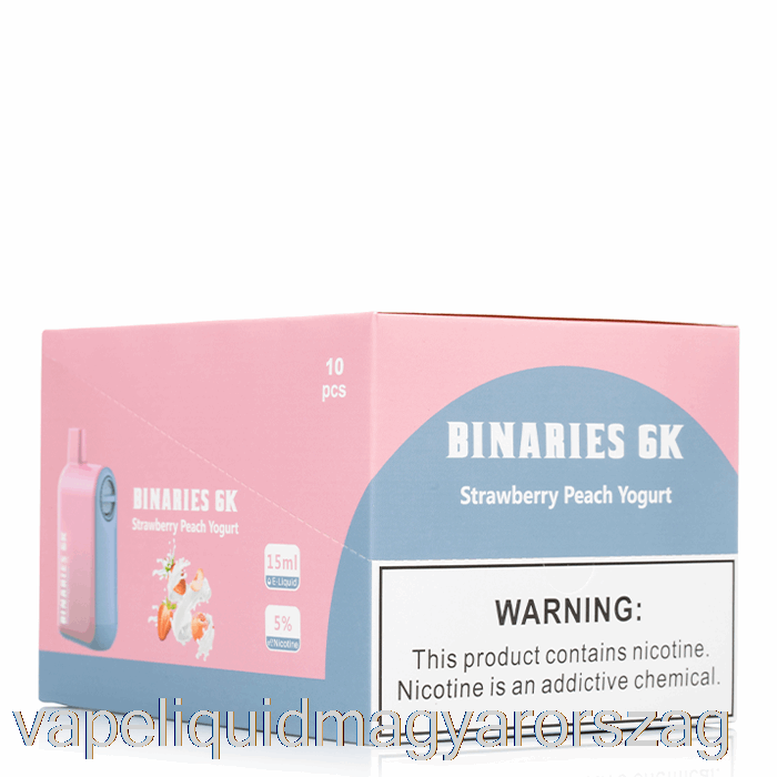[10 Csomagos] Horizon Binárisok 6k 6000 Eldobható Vape E Cigi